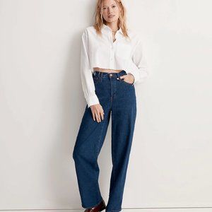 Madewell NWT Petite Perfect Vintage Wide-Leg Jeans
